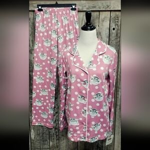Star Wars Munki Munki GROGU 2pc Pajama Set in Womens size SMALL & MEDIUM *NEW*
